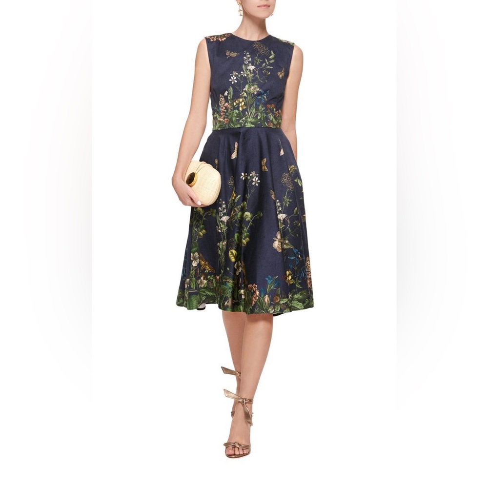 Lena Hoschek Garden Society Dress in Dawn Print XS